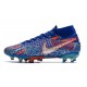 Nike Mercurial Superfly VII Elite AG-Pro Sancho Bleu Blanc Vert Noir