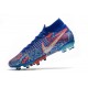 Nike Mercurial Superfly VII Elite AG-Pro Sancho Bleu Blanc Vert Noir