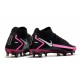 Chaussures Neuf Nike Phantom GT Elite Dynamic Fit FG Noir Argent Rose