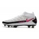 Chaussures Neuf Nike Phantom GT Elite Dynamic Fit FG Blanc Rose Noir