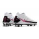 Chaussures Neuf Nike Phantom GT Elite Dynamic Fit FG Blanc Rose Noir