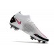 Chaussures Neuf Nike Phantom GT Elite Dynamic Fit FG Blanc Rose Noir