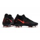 Chaussures Nike Phantom GT Elite Dynamic Fit FG Noir Rouge Chili Gris