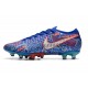 Nike Mercurial Vapor XIII Elite AG-Pro Sancho Bleu Blanc Vert Noir