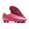 Nike Mercurial Vapor XIII Elite AG-Pro x Mbappe Rose Blanc Noir