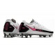 Chaussure 2021 Nike Phantom GT Elite FG - Blanc Rose Noir