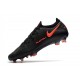 Chaussure 2021 Nike Phantom GT Elite FG - Noir Rouge Chili Gris Fumee