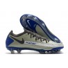 Chaussure 2021 Nike Phantom GT Elite FG - Bleu Gris Noir