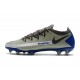 Chaussure 2021 Nike Phantom GT Elite FG - Bleu Gris Noir