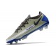 Chaussure 2021 Nike Phantom GT Elite FG - Bleu Gris Noir