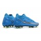 Chaussures Neuf Nike Phantom GT Elite Dynamic Fit FG Bleu Argent