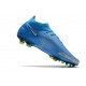 Chaussures Neuf Nike Phantom GT Elite Dynamic Fit FG Bleu Argent