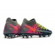 Chaussures Neuf Nike Phantom GT Elite Dynamic Fit FG Gris Bleu Rose