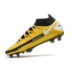 Chaussures Neuf Nike Phantom GT Elite Dynamic Fit FG Jaune Noir Blanc