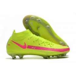 Nike Phantom Generative Texture GT Elite DF FG Vert Rose