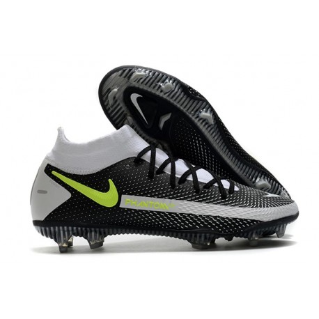 Nike Phantom Generative Texture GT Elite DF FG Noir Gris Vert