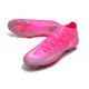 Chaussures Neuf Nike Phantom GT Elite Dynamic Fit FG Rose Argent