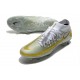 Nike Phantom Generative Texture GT Elite DF FG Or Blanc