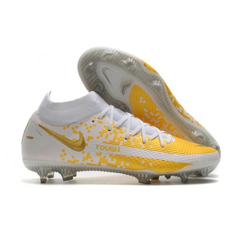 Nike Phantom Generative Texture GT Elite DF FG Blanc Or