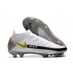 Nike Phantom Generative Texture GT Elite DF FG Blanc Noir Rouge Or