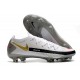 Nike Crampons Nouvelle Phantom GT Elite FG Blanc Noir Rouge