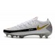 Nike Crampons Nouvelle Phantom GT Elite FG Blanc Noir Rouge