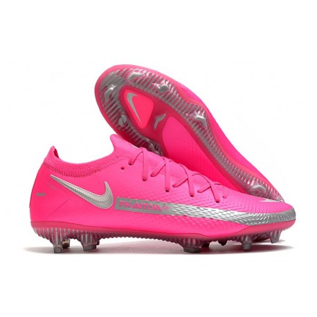 Chaussure 2021 Nike Phantom GT Elite FG - Rose Argent