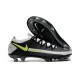 Chaussure 2021 Nike Phantom GT Elite FG - Noir Gris Jaune