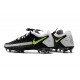 Chaussure 2021 Nike Phantom GT Elite FG - Noir Gris Jaune