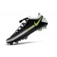 Chaussure 2021 Nike Phantom GT Elite FG - Noir Gris Jaune