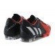 Nouveau Crampons de Football Adidas Predator Instinct FG Noir Blanc Rouge