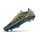 Nike Crampons Nouvelle Phantom GT Elite FG Gris Bleu Jaune