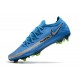 Nike Crampons Nouvelle Phantom GT Elite FG Bleu Argent