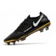 Nike Crampons Nouvelle Phantom GT Elite Tech Craft FG Noir Or