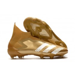 adidas Nouveau Predator Mutator 20+ FG Or Metallique Blanc