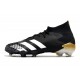 Chaussure adidas Predator Mutator 20.1 FG Noir Blanc Or Metallique