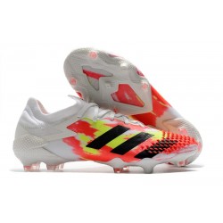 adidas Predator Mutator 20.1 Low Cut FG Blanc Orange Noir