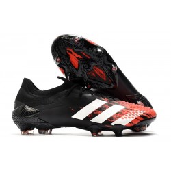 adidas Predator Mutator 20.1 Low Cut FG Noir Rouge Blanc