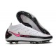 Chaussure de football Nike Phantom GT Elite DF AG-Pro Blanc Rose Noir