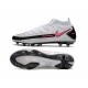 Chaussure de football Nike Phantom GT Elite DF AG-Pro Blanc Rose Noir