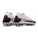 Chaussure de football Nike Phantom GT Elite DF AG-Pro Blanc Rose Noir