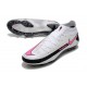 Chaussure de football Nike Phantom GT Elite DF AG-Pro Blanc Rose Noir