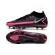 Chaussure de football Nike Phantom GT Elite DF AG-Pro Noir Argent Rose