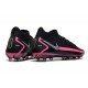 Chaussure de football Nike Phantom GT Elite DF AG-Pro Noir Argent Rose