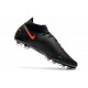 Chaussure Nike Phantom GT Elite DF AG-Pro Noir Rouge Chili Gris fumee