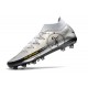 Nike Phantom GT Elite DF AG-Pro Platine Pur Argent Metallique Noir