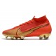 Chaussure Nike Mercurial Superfly VII Elite FG CR100 Rouge Or