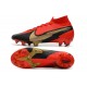 Chaussure Nike Mercurial Superfly VII Elite FG Rouge Noir Or