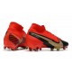 Chaussure Nike Mercurial Superfly VII Elite FG Rouge Noir Or