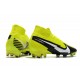 Chaussure Nike Mercurial Superfly VII Elite FG Jaune Noir Blanc